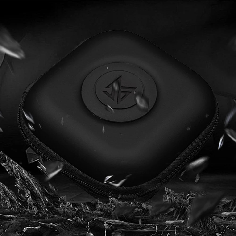 KZ Earphones Oval Storage Bag Wired Headphones PU Zipper Storage Box Portable Hold Storage Case Container for KZ EDX PRO ZSN Pro