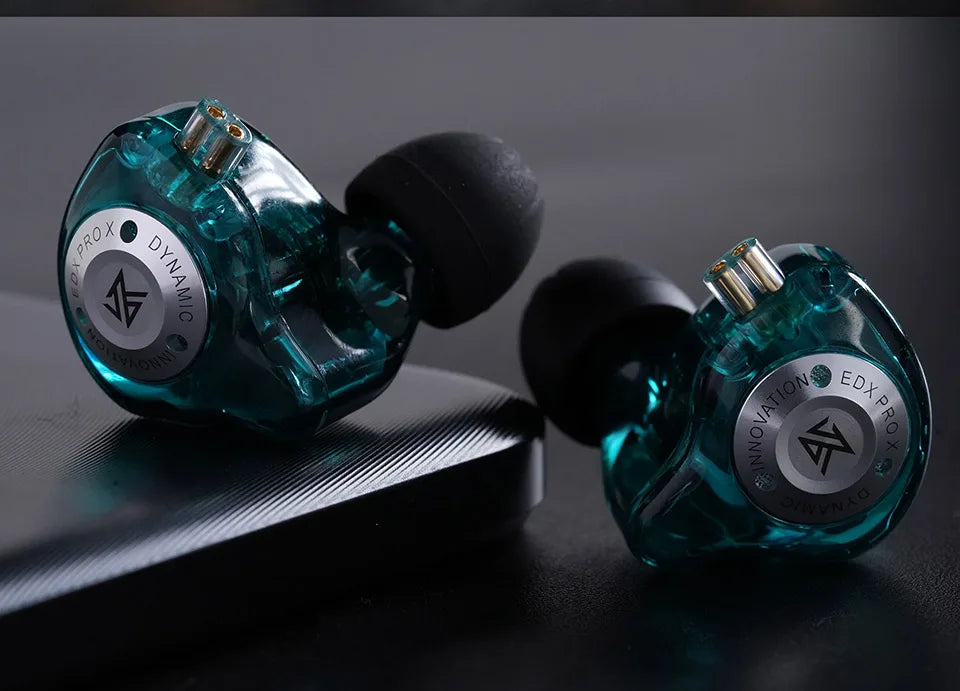 KZ EDX PRO X Dynamic Drive Earphone HIFI Bass Earbud DJ Sport Music Cancelling Headsets