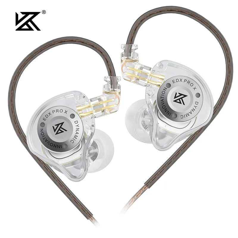 KZ EDX PRO X Dynamic Drive Earphone HIFI Bass Earbud DJ Sport Music Cancelling Headsets