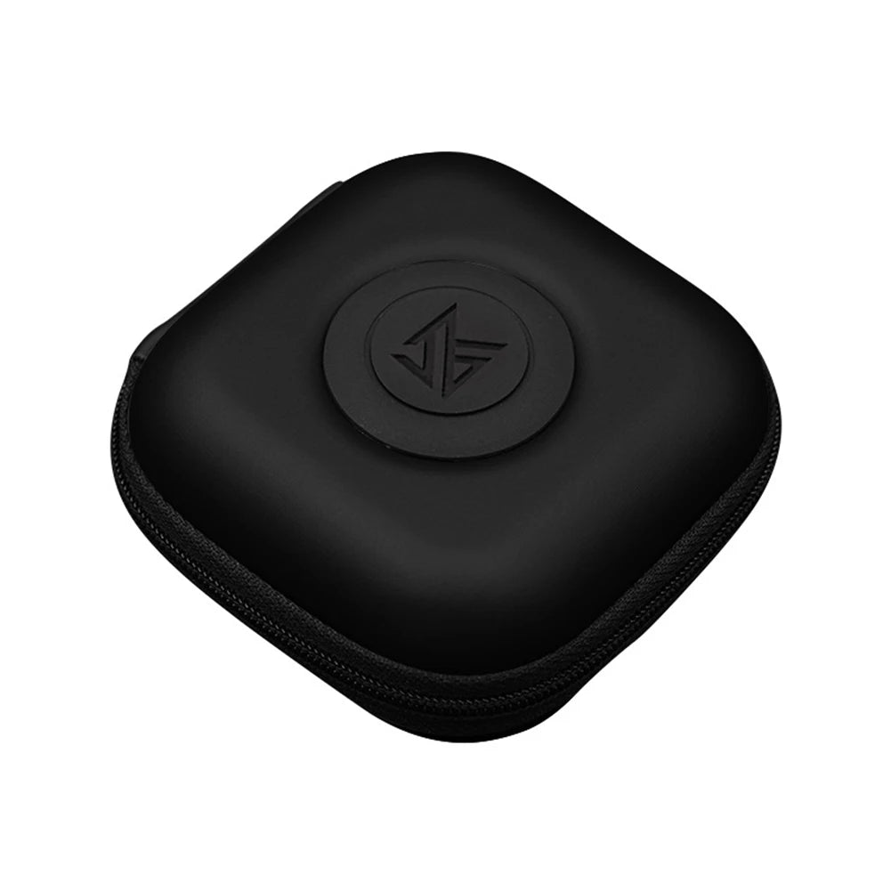 KZ Earphones Oval Storage Bag Wired Headphones PU Zipper Storage Box Portable Hold Storage Case Container for KZ EDX PRO ZSN Pro
