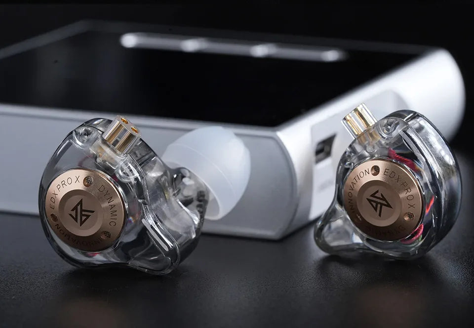 KZ EDX PRO X Dynamic Drive Earphone HIFI Bass Earbud DJ Sport Music Cancelling Headsets