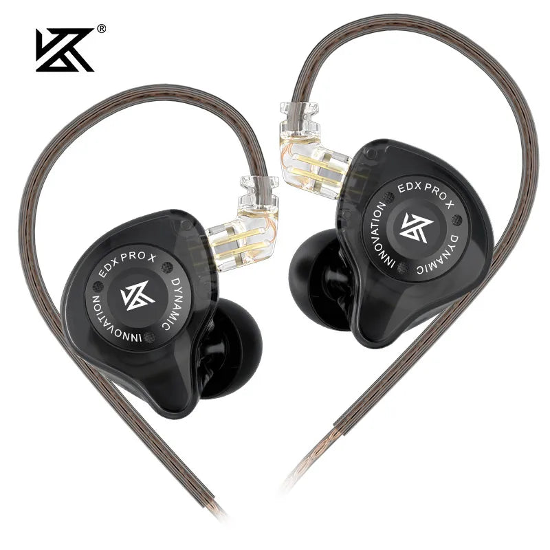KZ EDX PRO X Dynamic Drive Earphone HIFI Bass Earbud DJ Sport Music Cancelling Headsets
